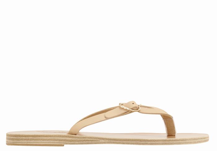 Tong Ancient Greek Sandals Dihalo Leather   | JBT-3107344